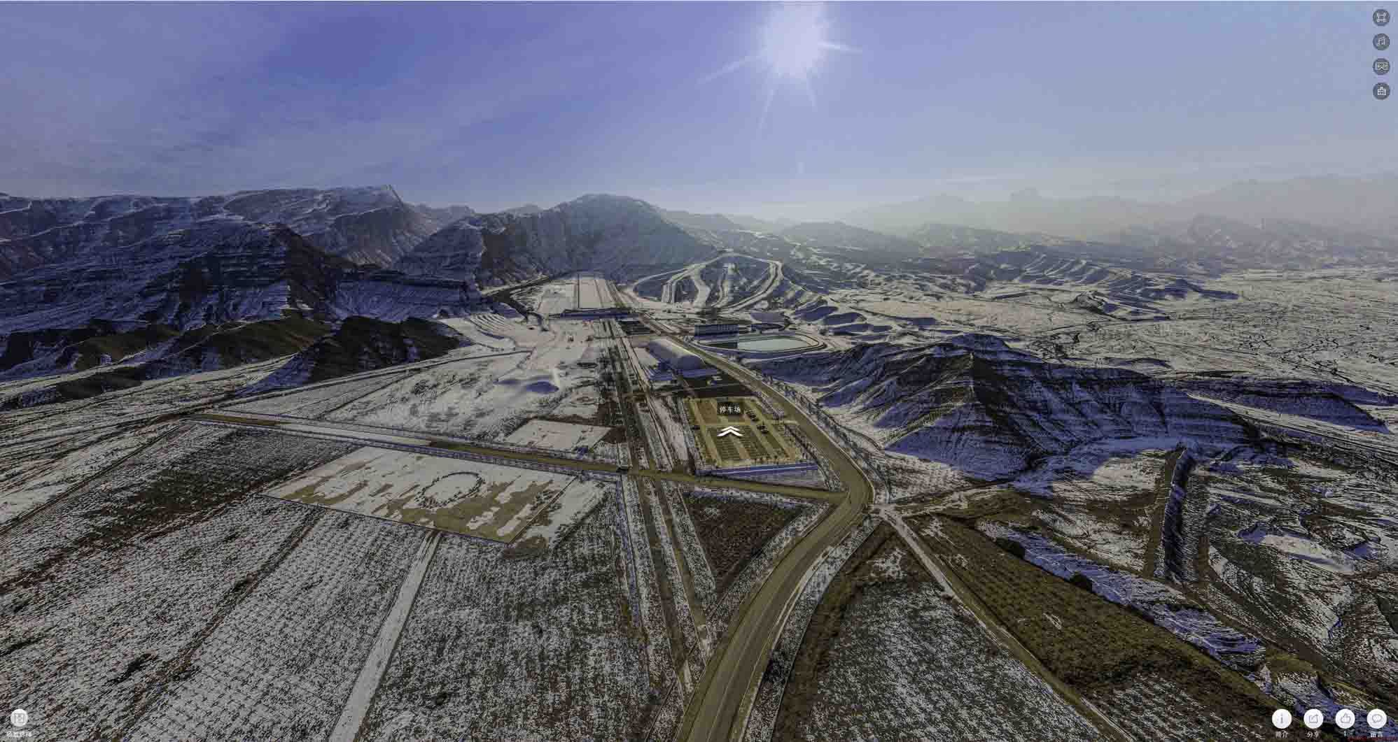 江岸720全景技术：开启全方位视觉新纪元——在手绘地图中的应用探索